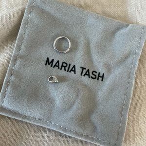 Maria Tash Diamond Triangle Charm